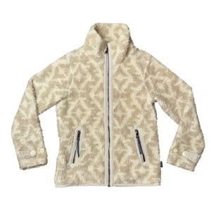 PATAGONIA DIVIDED SKY JACKET Fleece Sherpa WOMENS Full‎ zip Sz XS